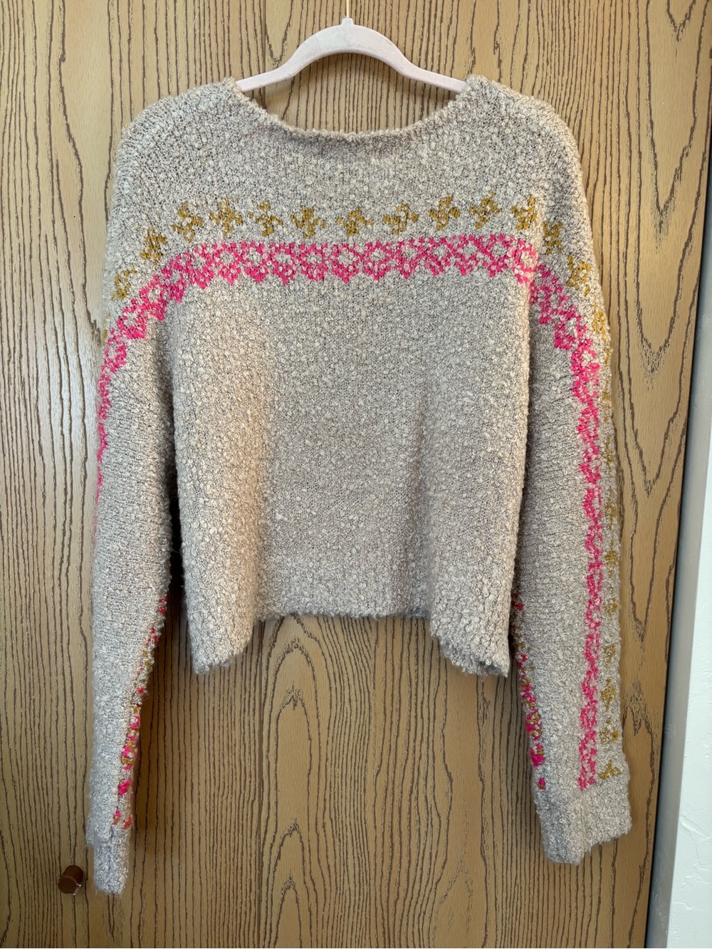 Natural Life Cropped Sweater NWT - Picture 5 of 8